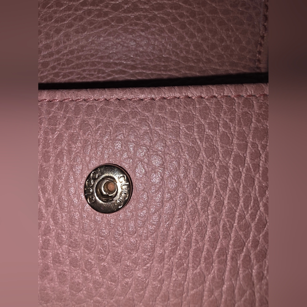 Pre-loved Gucci Soho 6 Key Light Pink Leather Wallet - Picture 3 of 10